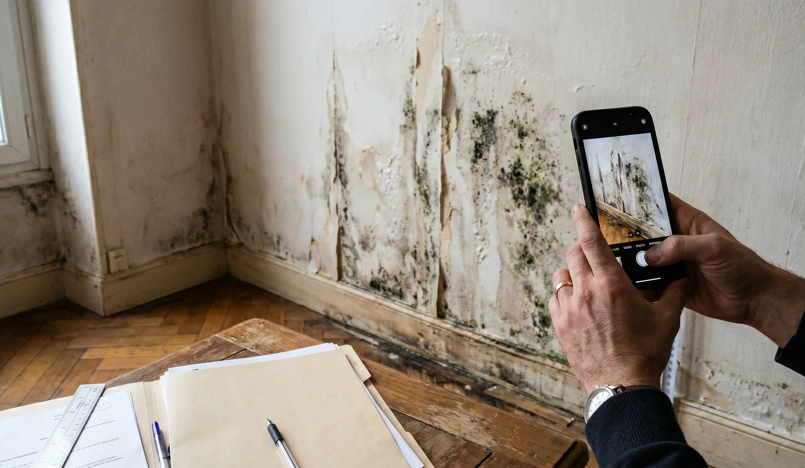 Expertise infiltrations dans les Hauts-de-France : identification de l'origine et évaluation des dommages